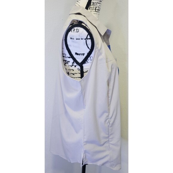 Eddie Bauer Women's Breathable Sleeveless Tech Shirt Gray Size Large NWT - Picture 5 of 10